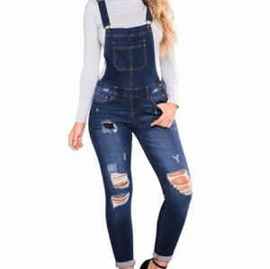 Dark blue overall